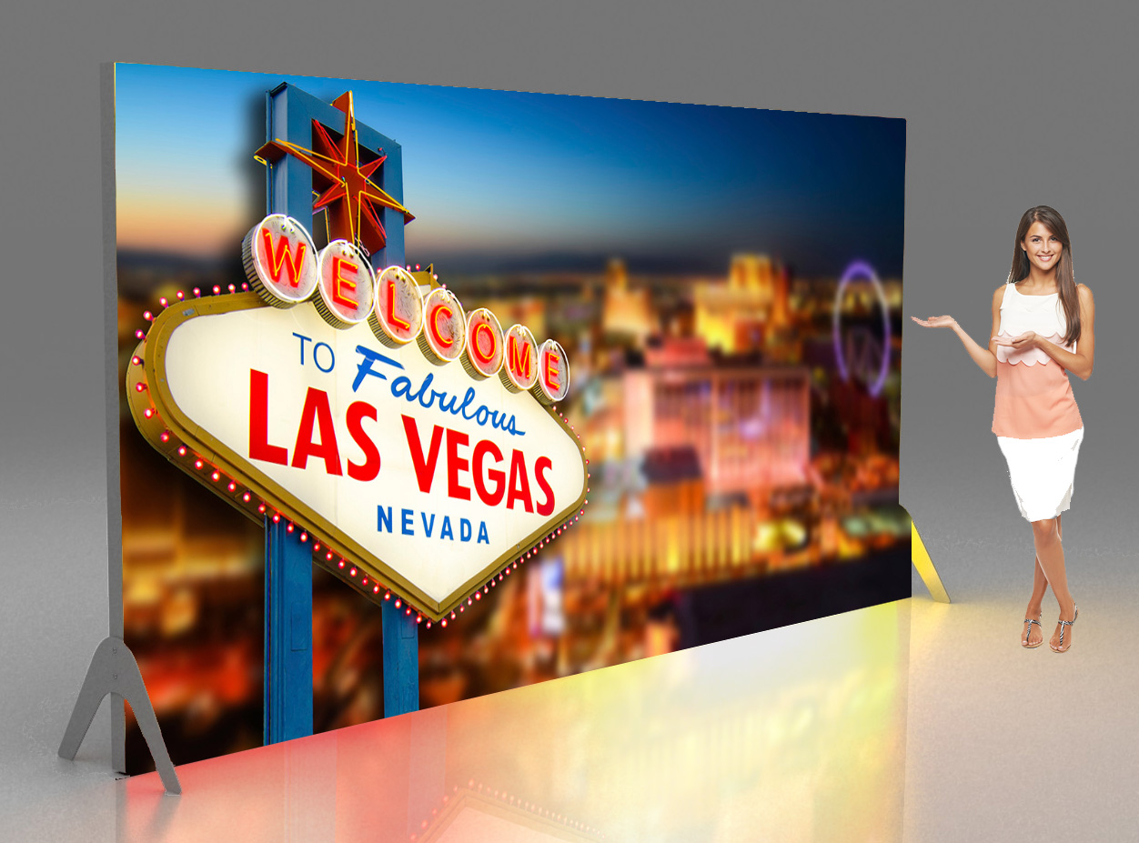 Large Las Vegas banner London casino